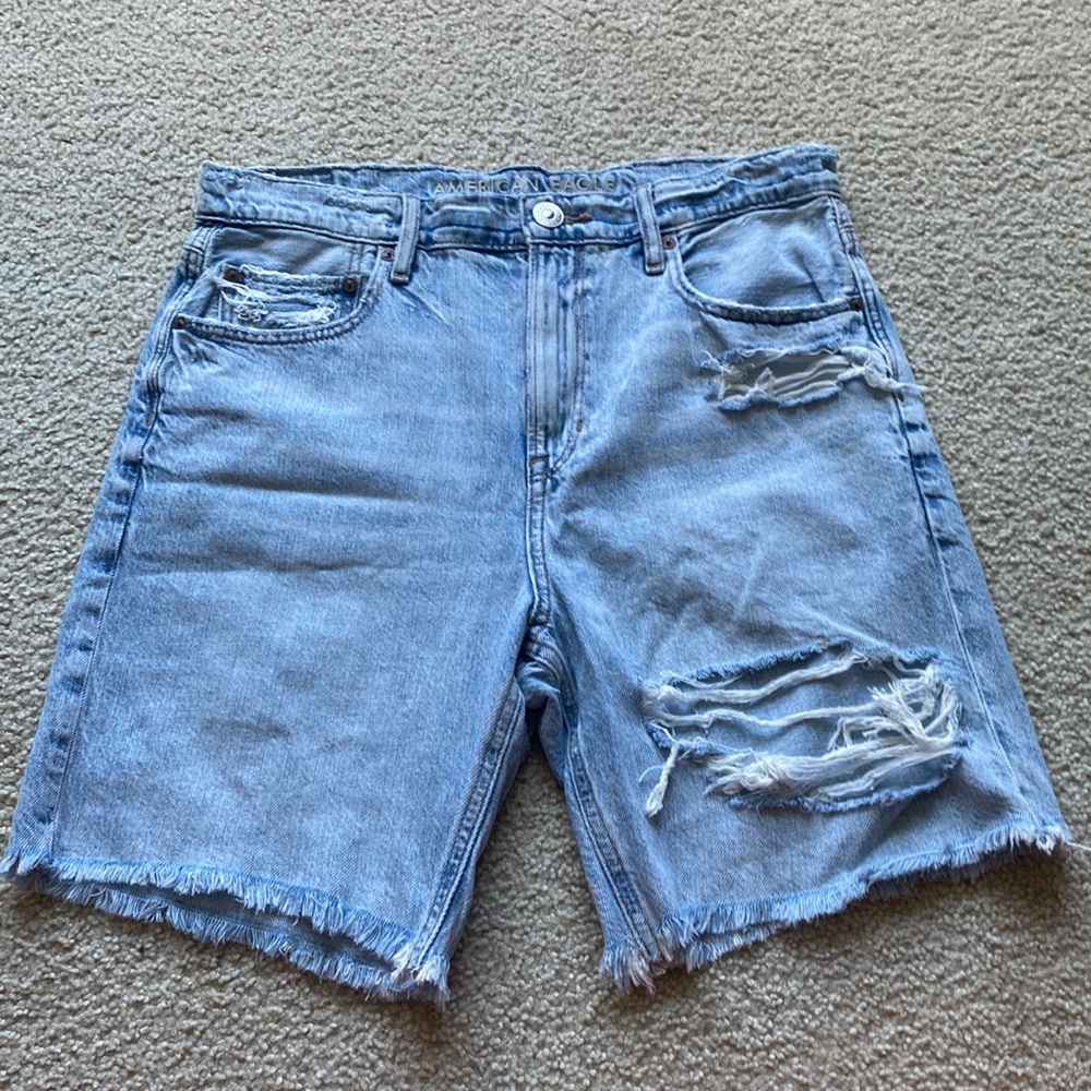 American Eagle Denim Skater Shorts — Size 6!!